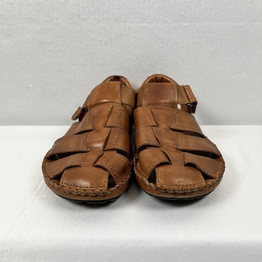 Pikolinos Tarifa 06J-5433 Classic Fishing Sandals Cuero Brown Size 42 (US 11) - Picture 2 of 7